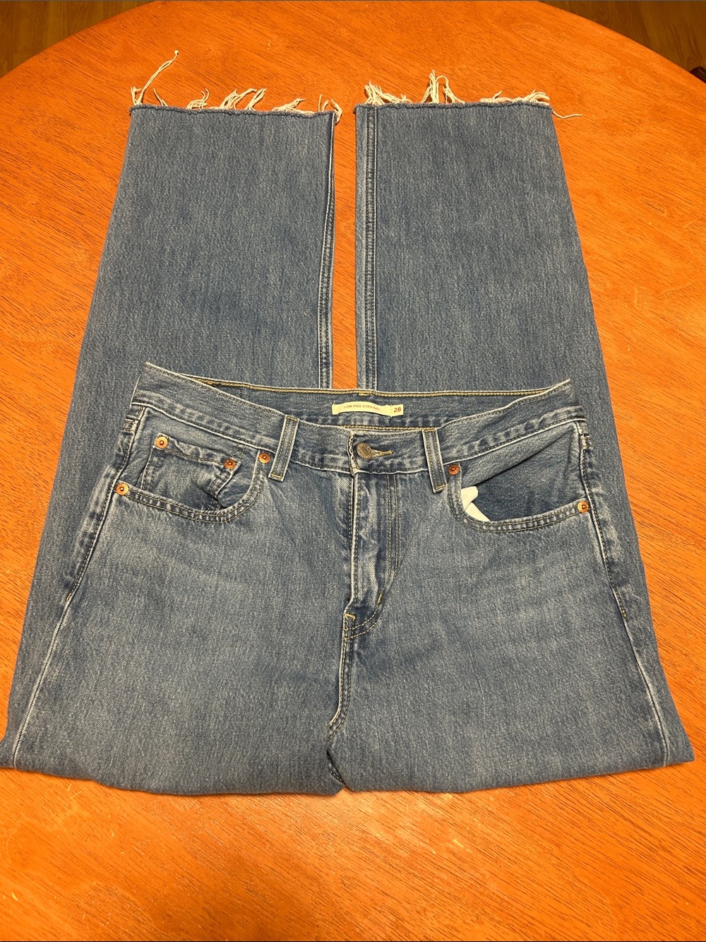 Levi’s Low Pro Straight Jeans